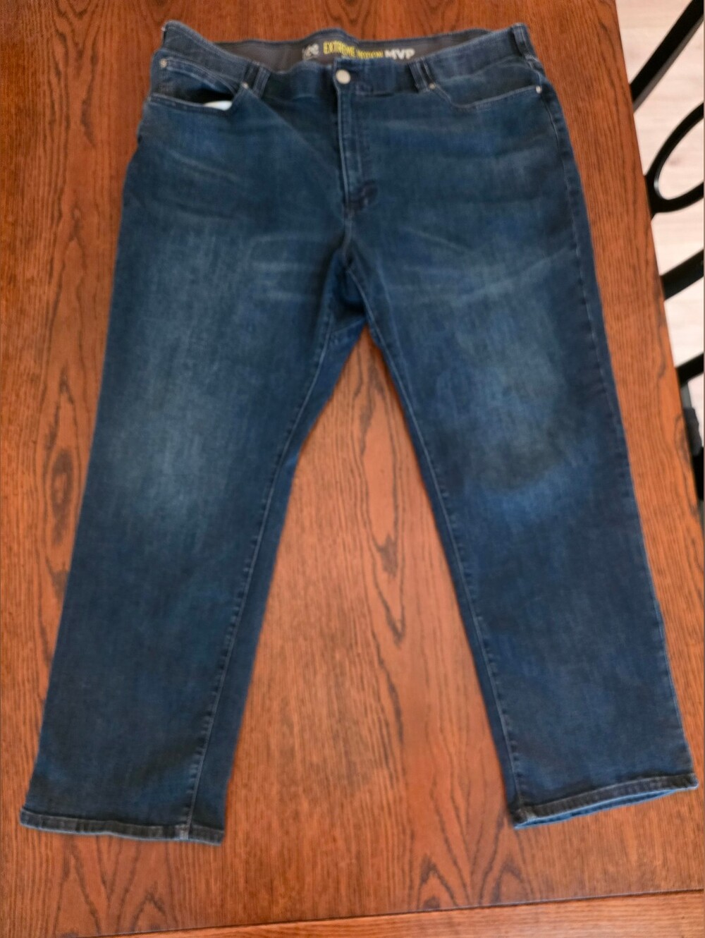 Lee Extreme Motion MVP Jeans 48x32 Mens Big & Tall Relaxed Straight Stretch
